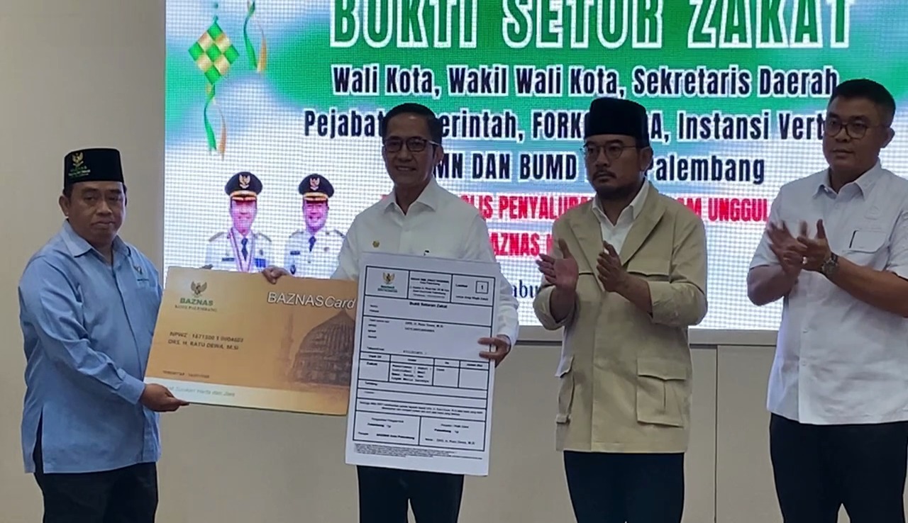 RD Himbau ASN Tunaikan Zakat Maal Melalui Baznas Palembang