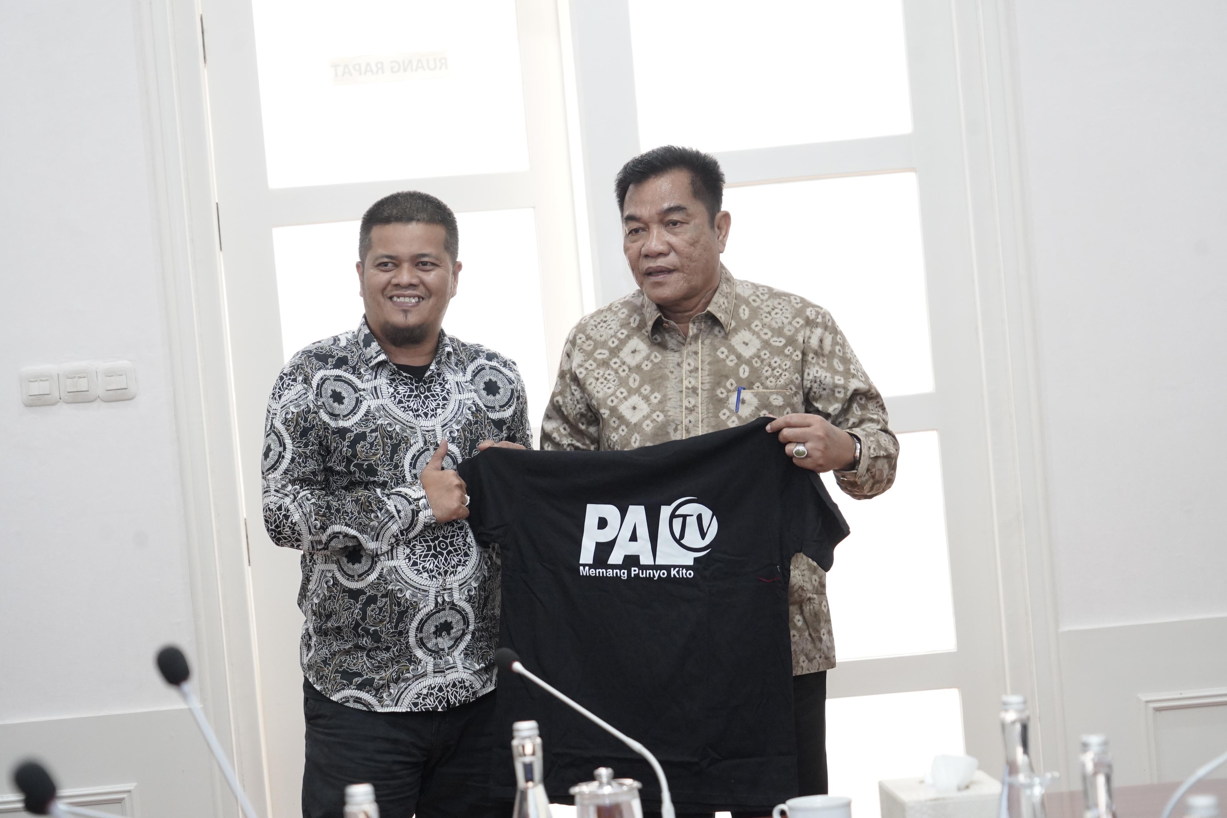 Bupati MUBA Terima Audiensi Jajaran Media PAlTV, Siap Jajaki Penguatan Kerjasama