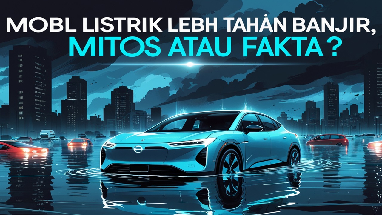 Mobil Listrik Lebih Tahan Banjir, Mitos atau Fakta?