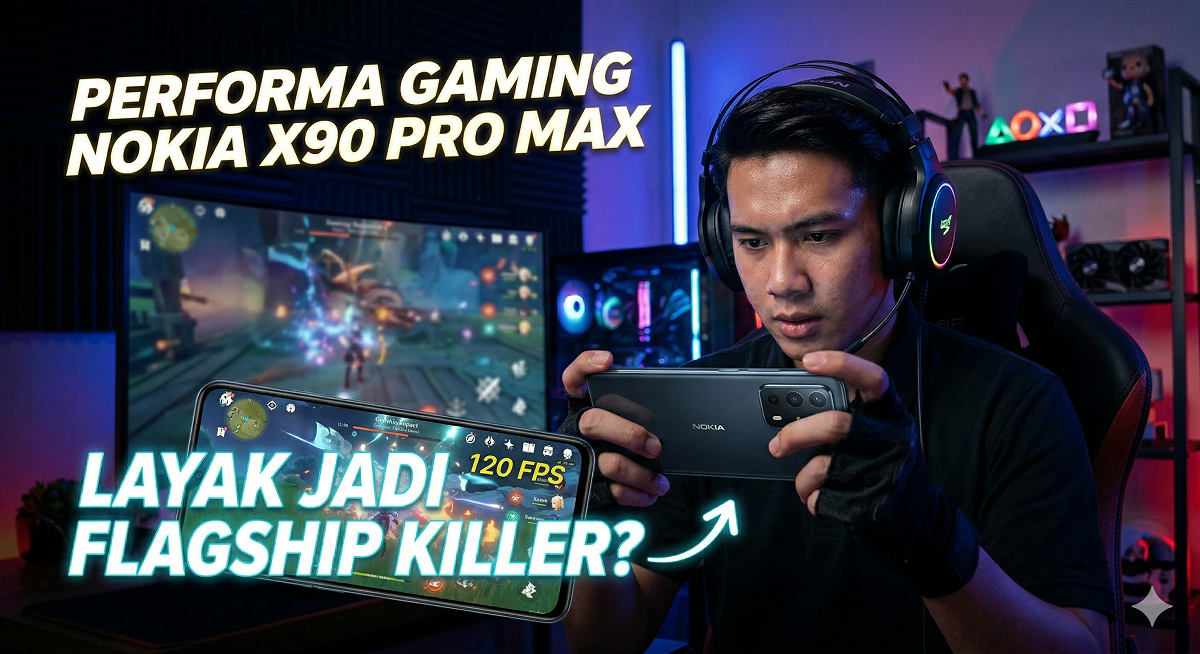 Performa Gaming Nokia X90 Pro Max, Layak Jadi Flagship Killer?