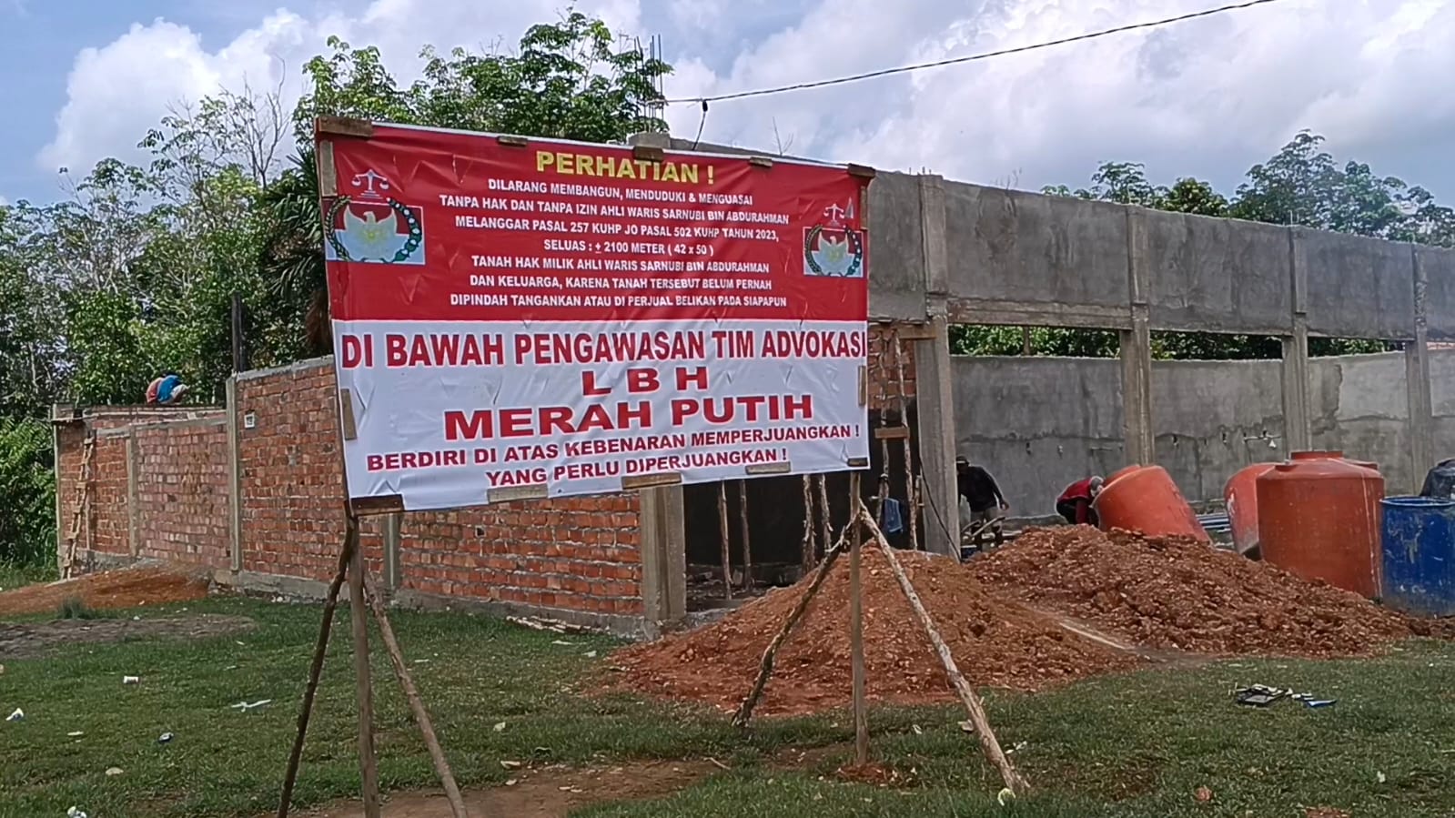 Penyerobotan Tanah, Polemik Lahan Koperasi Desa Merah Putih Desa Sedang