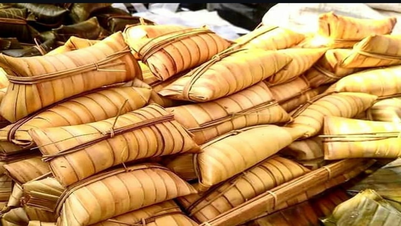 Bongkol Ketan, Kue Khas Palembang dengan Tekstur Lembut dan Aroma Pandan