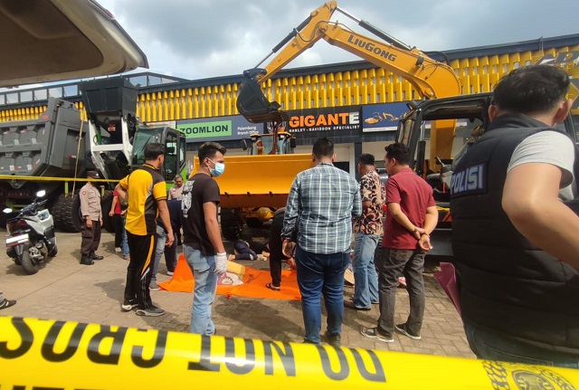 Seorang Mekanik Perusahaan di Palembang Tertimpa Alat Berat, Diduga Kecelakaan Kerja