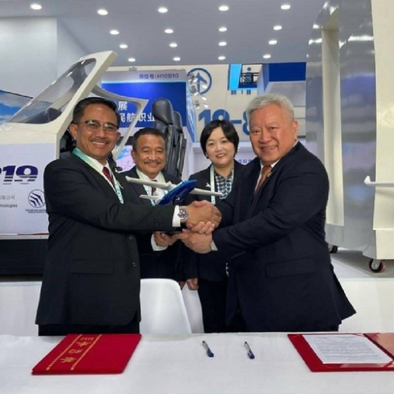 Luar Biasa, PT DI Menandatangani Perjanjian Penjualan 25 Pesawat N219 ke China
