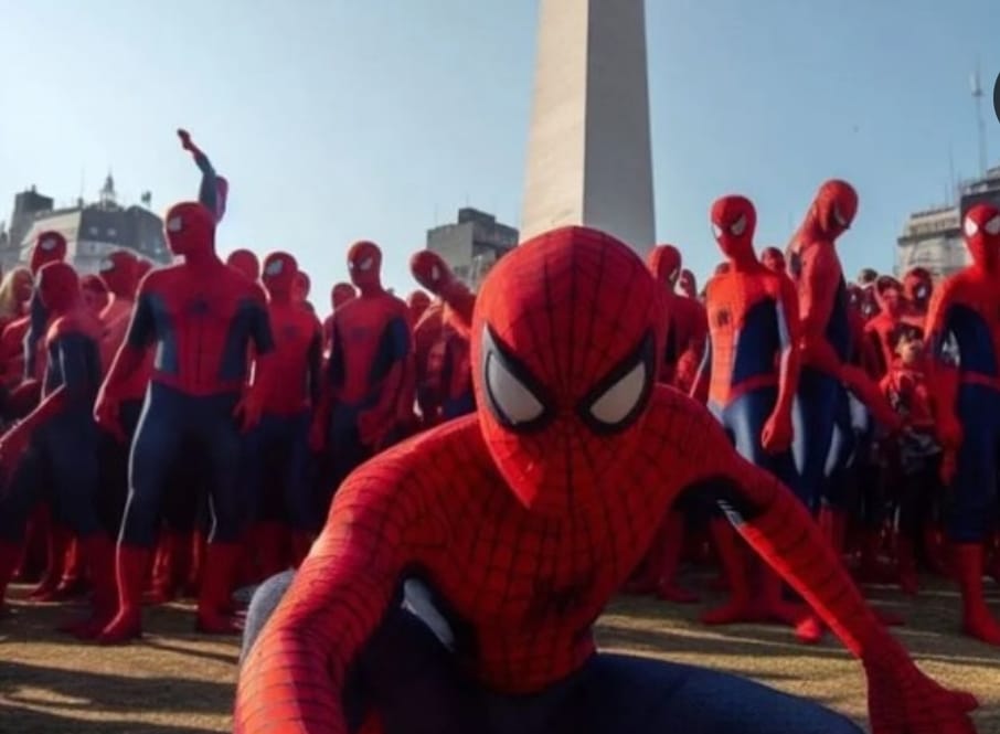 Pecahkan Rekor Dunia:1.000 Spider-Man Berkumpul di Argentina dalam Spektakuler Unik