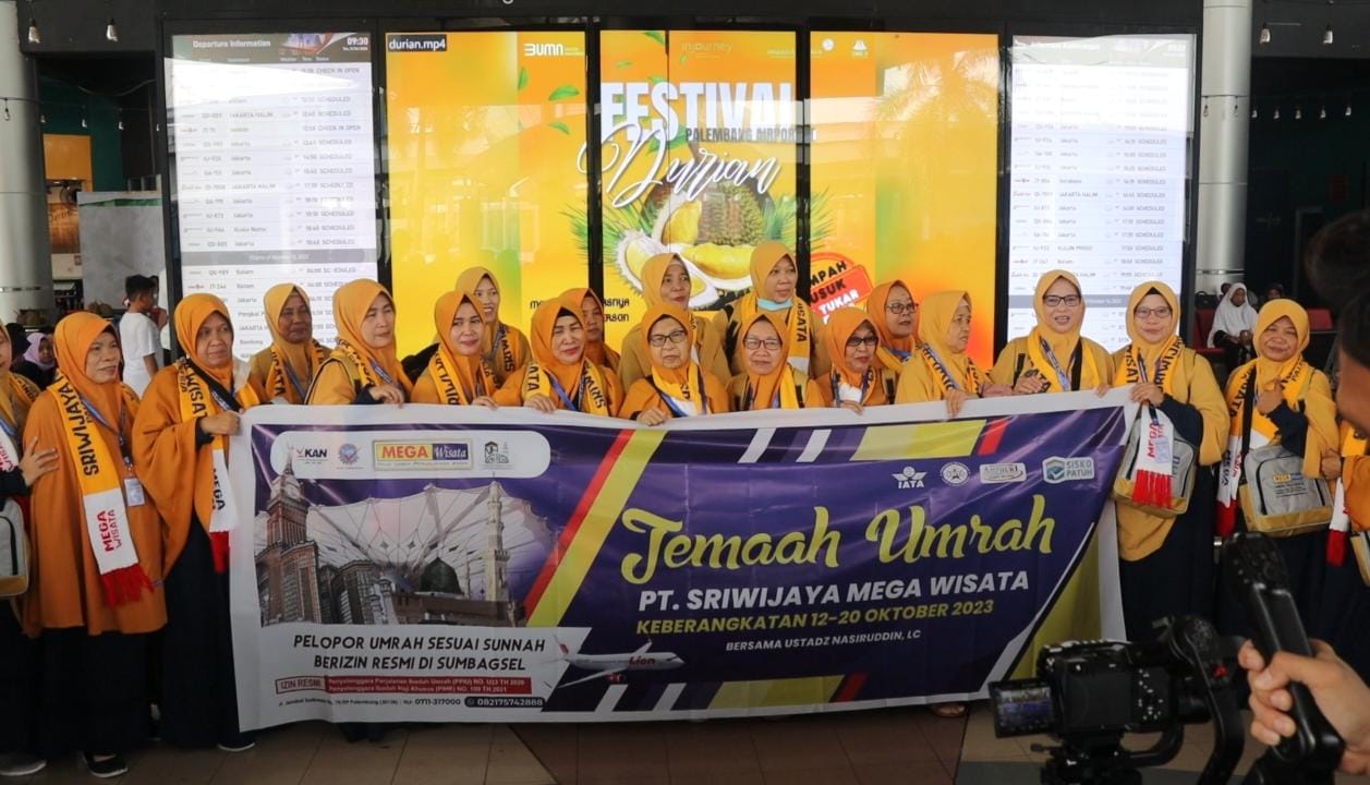 52 Jemaah Umrah Travel Mega Wisata Diberangkatkan Hari Ini