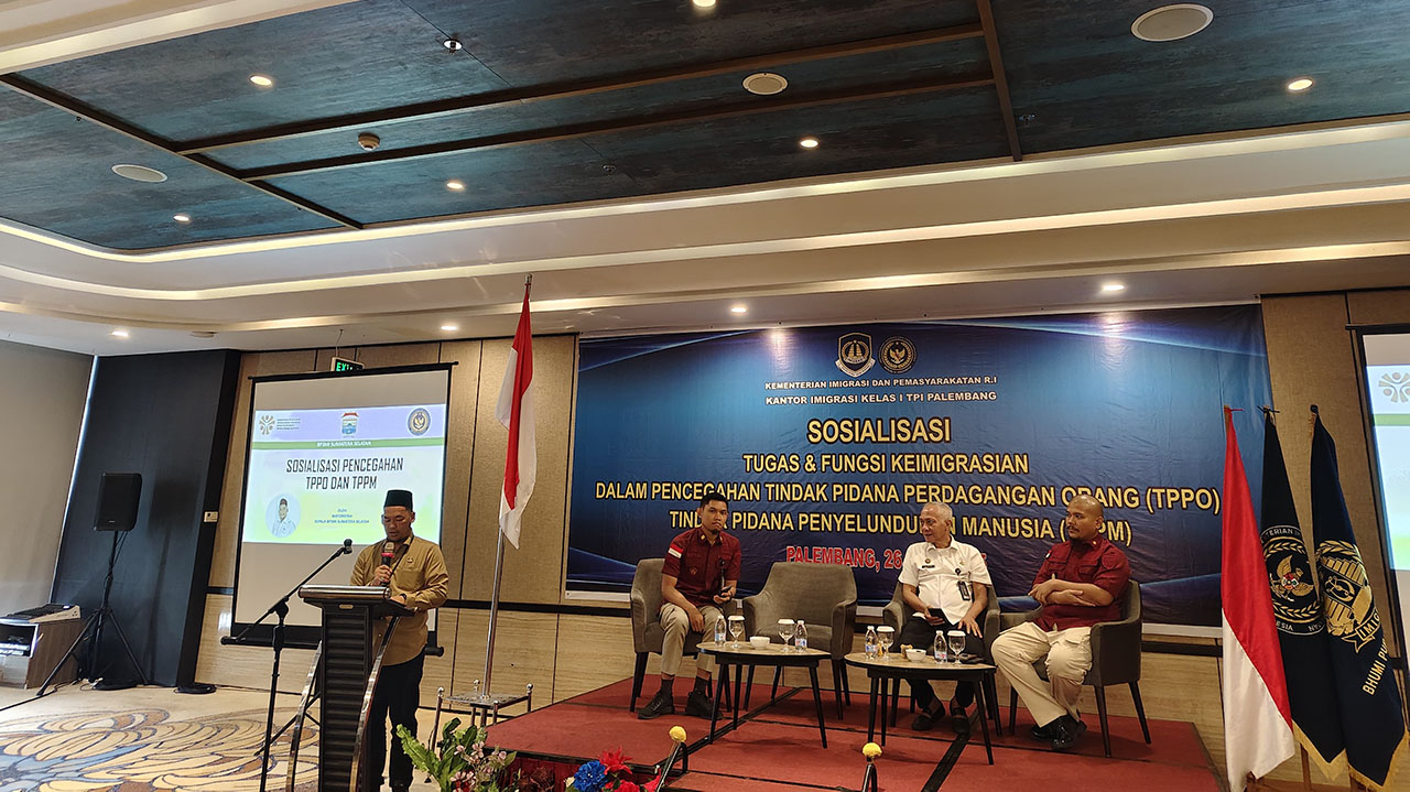 Imigrasi Palembang Gelar Patroli Kampus, Ajak Mahasiswa Waspadai Perdagangan Manusia