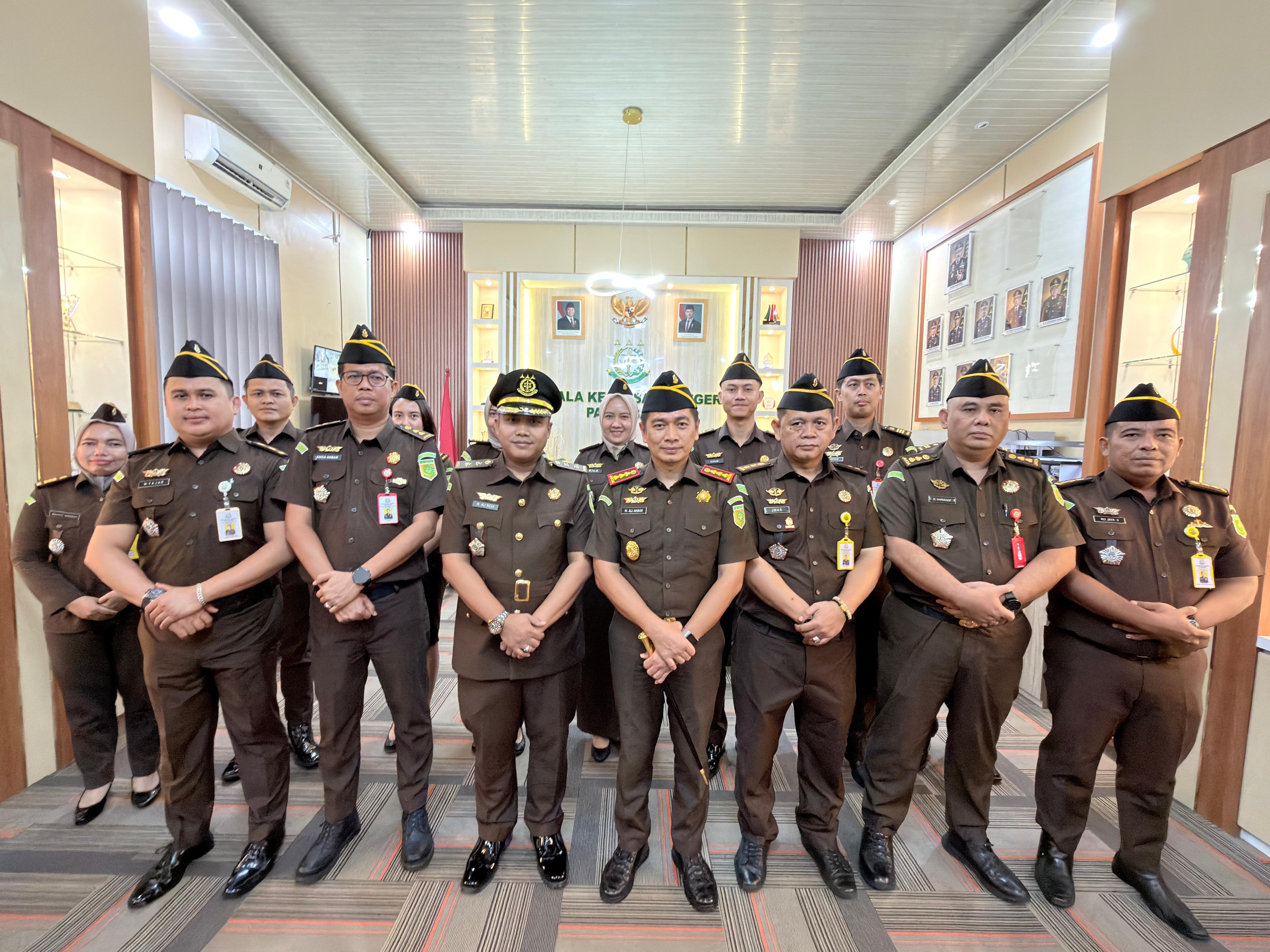 Sertijab dan Pisah Sambut Kasi Intel Kejari Palembang Digelar Khidmat