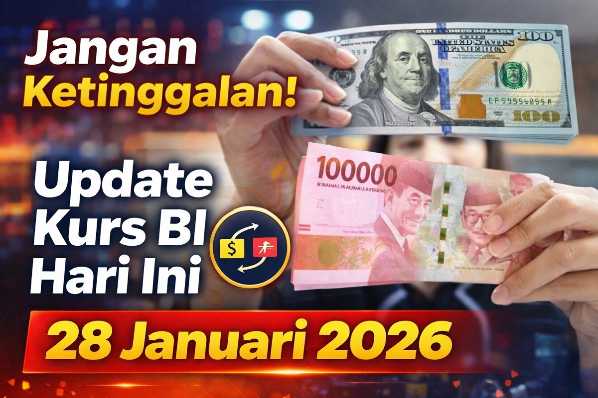Jangan Ketinggalan! Update Kurs BI Hari Ini 28 Januari 2026