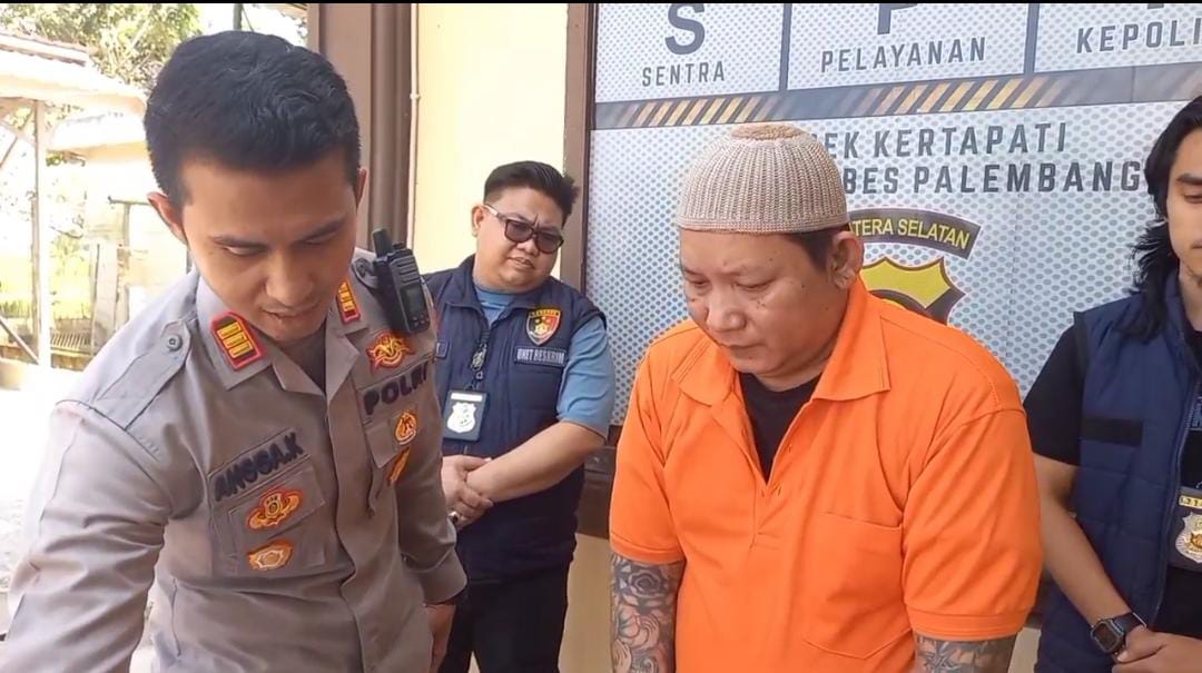 Dukun Gadungan Pamer Ilmu Kebal, Sukses Tipu Korban Rp91 Juta, Ditangkap Polsek Kertapati