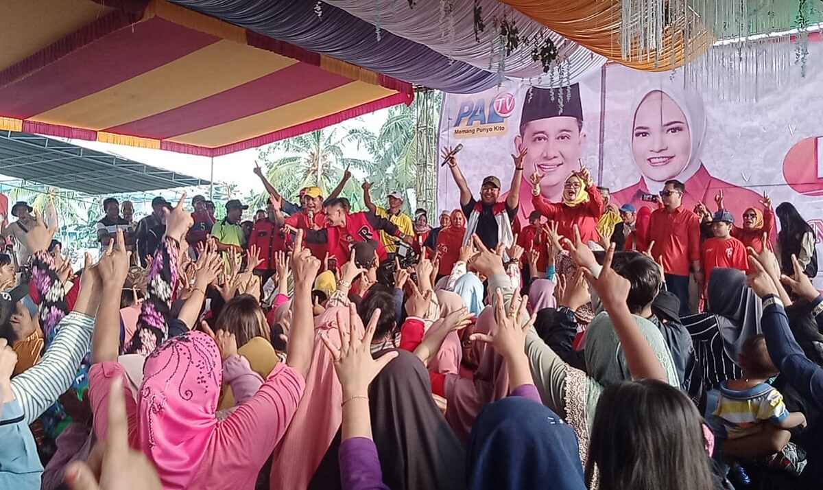 Pesta Rakyat Askolani-Netta Ngeradak Kampung Hibur Warga Kelurahan Makarti Jaya Banyuasin