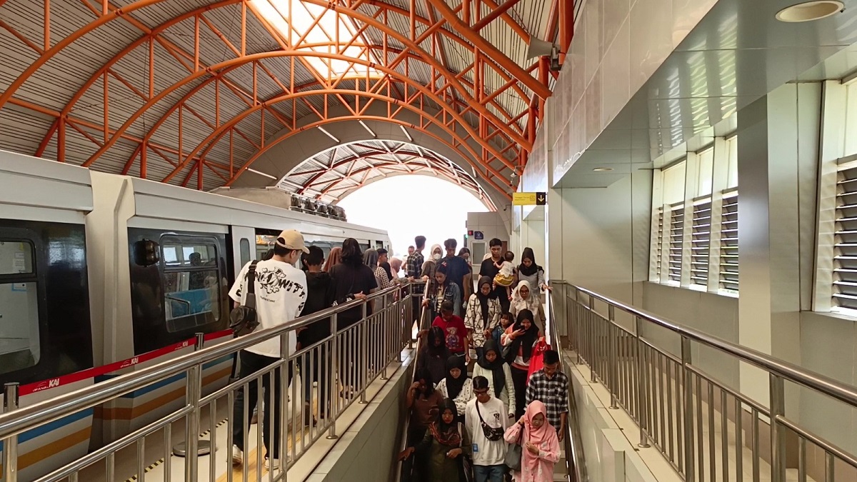  Gangguan Listrik Berangsur Normal, LRT Sumsel Mulai Beroperasi Kembali