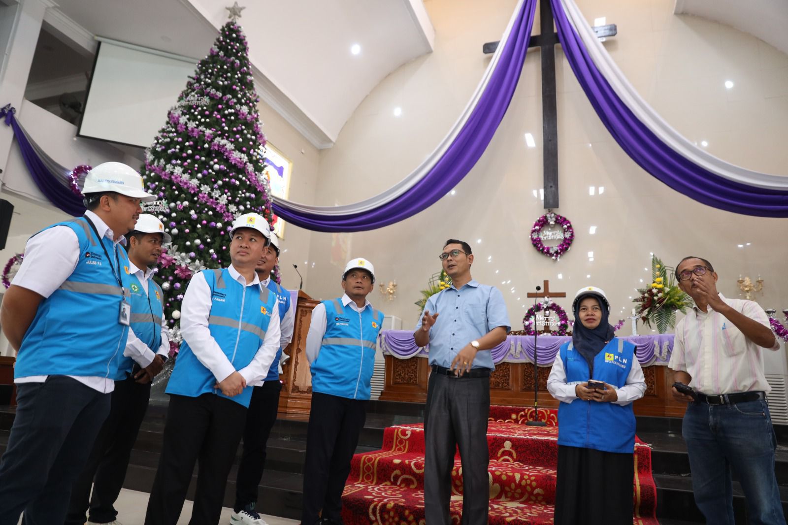 Dirut PLN Tinjau Kesiapan Layanan Kelistrikan Untuk Ibadah Natal di Seluruh Indonesia