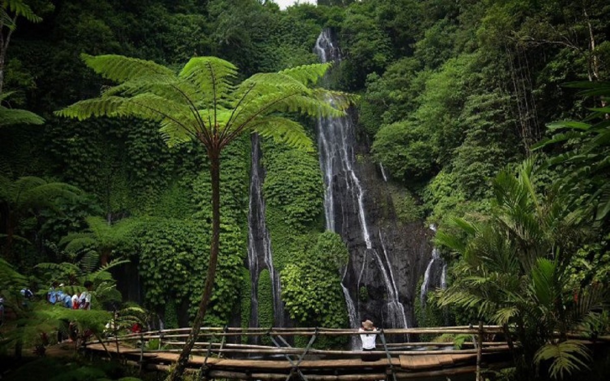 Menyelami Keindahan Air Terjun Banyumala di Bali