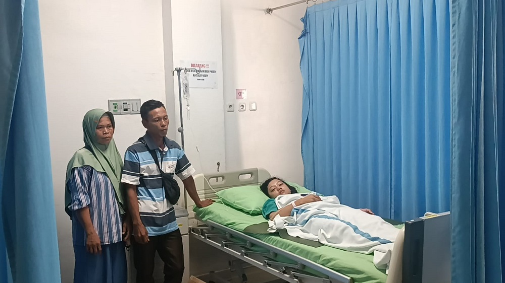 Siswi MAN di Muba Dibacok Saat Berangkat Sekolah, Motor Nyaris Dirampas