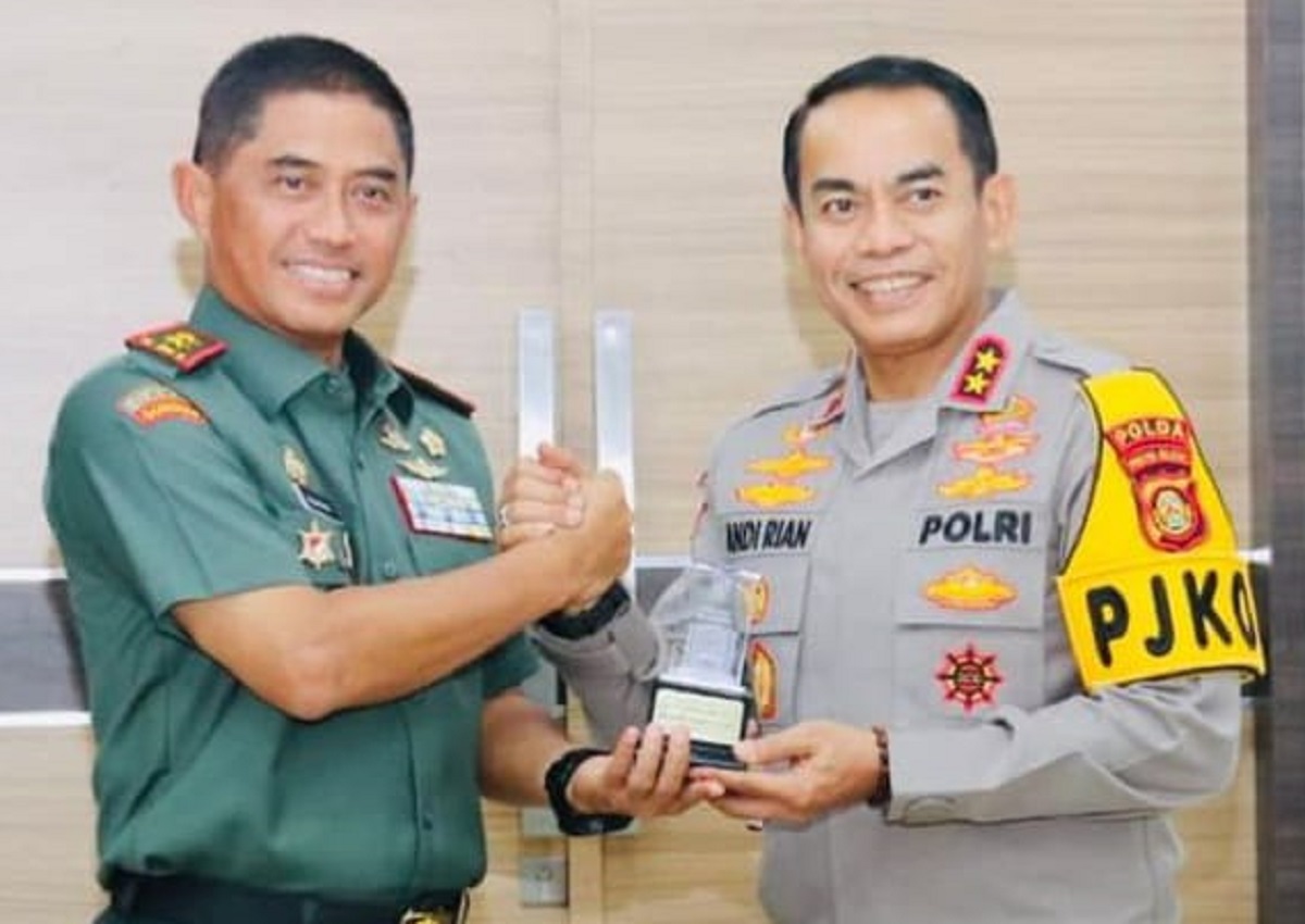 Kapolda Sumsel dan Pangdam II Sriwijaya, Sepakat Kuatkan Sinergitas TNI-Polri