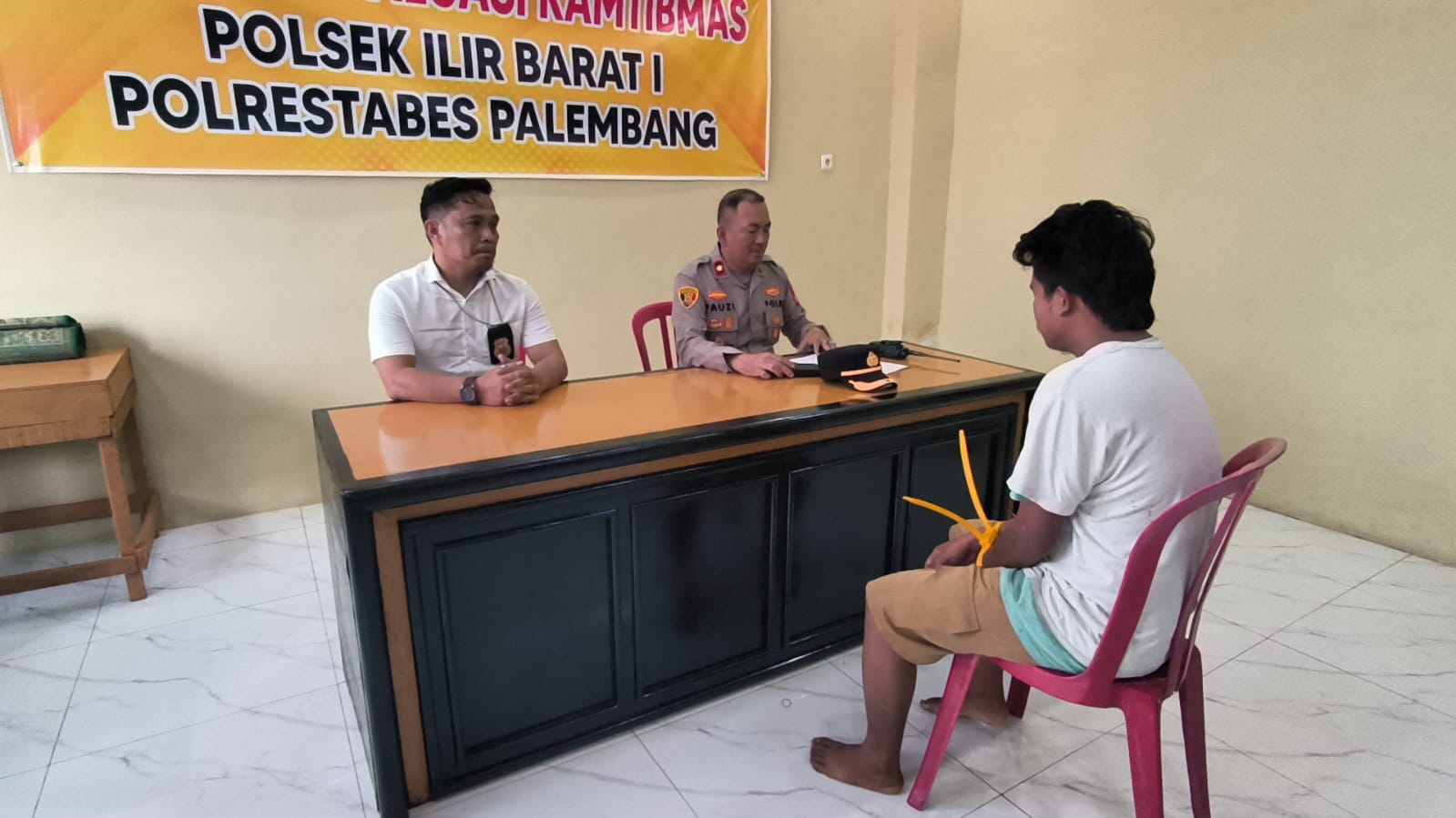 Datang Naik Travel, Warga Ogan Ilir Curi Motor di Palembang