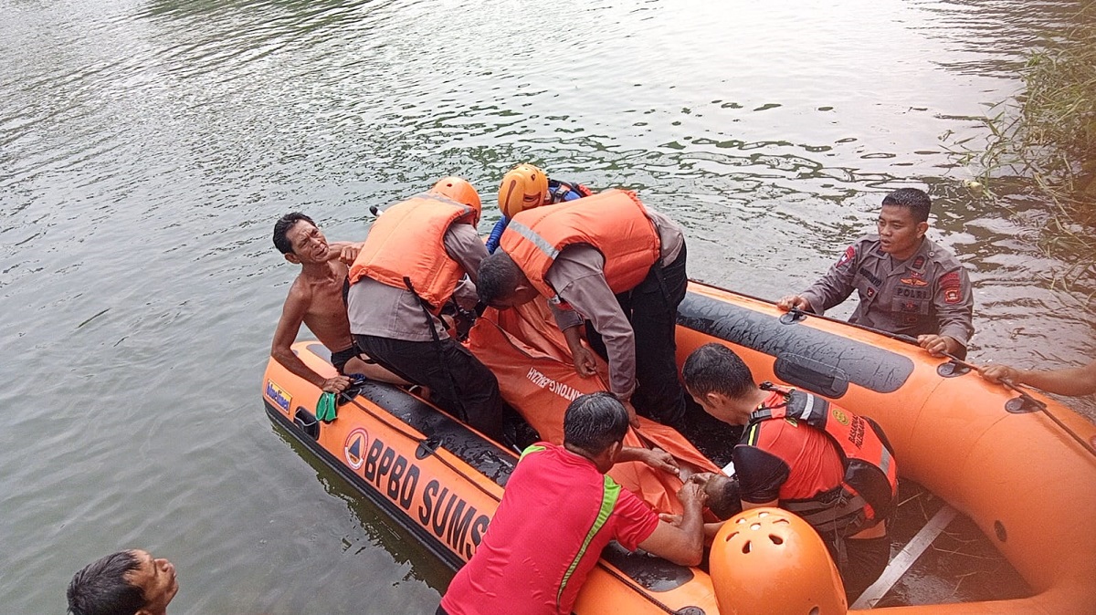 Pelajar SMK yang Tenggelam di Bendungan Watervang Lubuk Linggau Ditemukan Tak Bernyawa