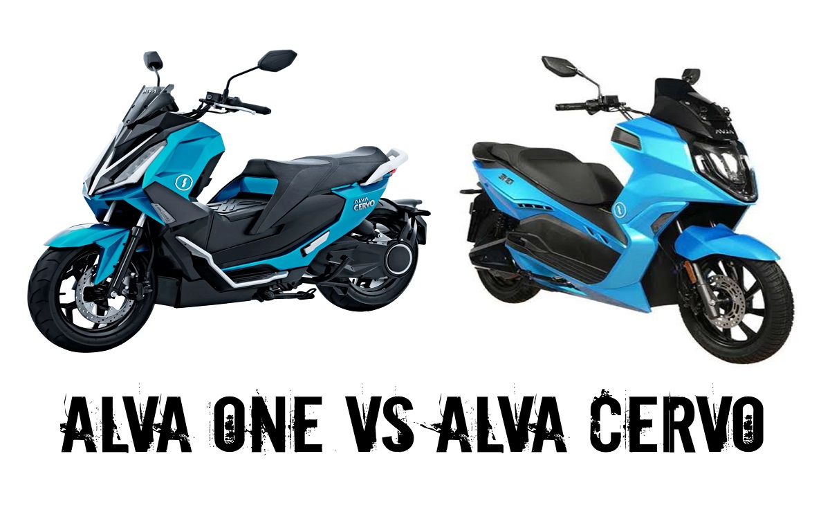 Inilah Perbedaan Motor LIstrik Alva One dan Alva Cervo