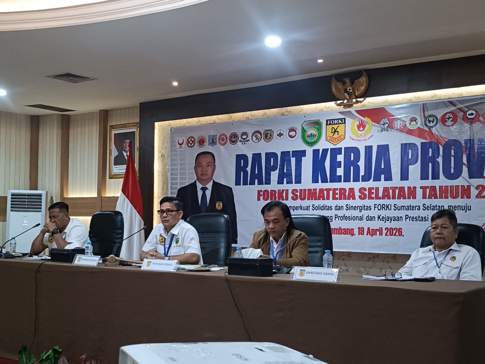 FORKI Sumsel Targetkan 1 Emas di Kejurnas Karate Bandung 2026