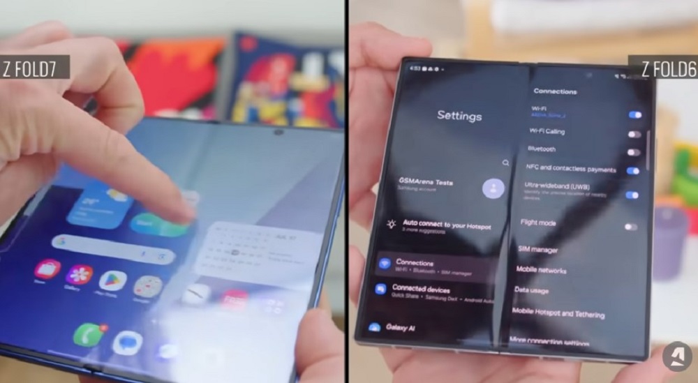 Perbandingan Desain Galaxy Z Fold7 vs Galaxy Z Fold6: Evolusi Tipis dan Lebih Elegan