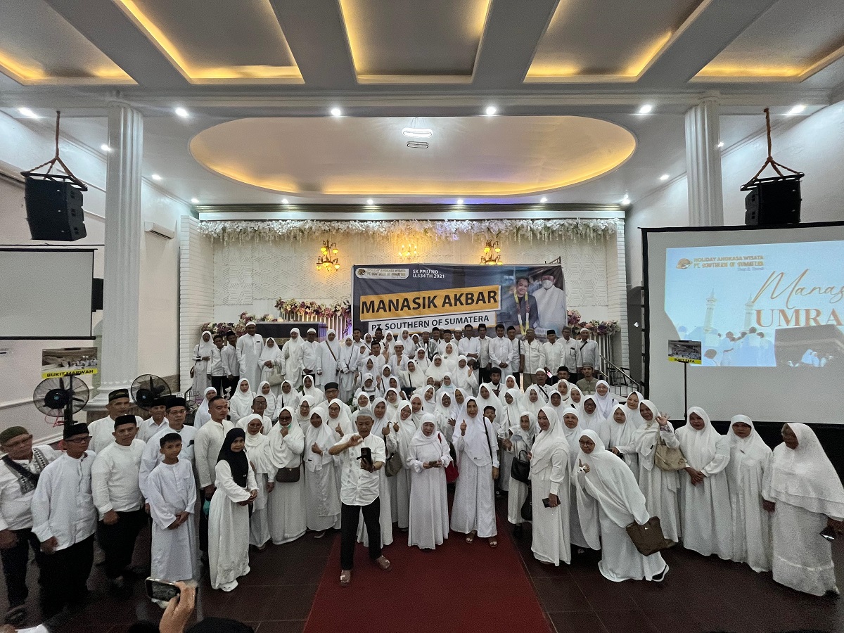 Holiday Angkasa Wisata Gelar Manasik Umroh Akbar di Gedung Graha 66 Convetion Center