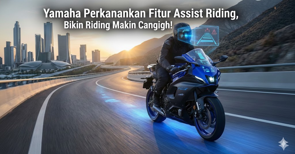 Yamaha Perkenalkan Fitur Assist Riding, Bikin Riding Makin Canggih!
