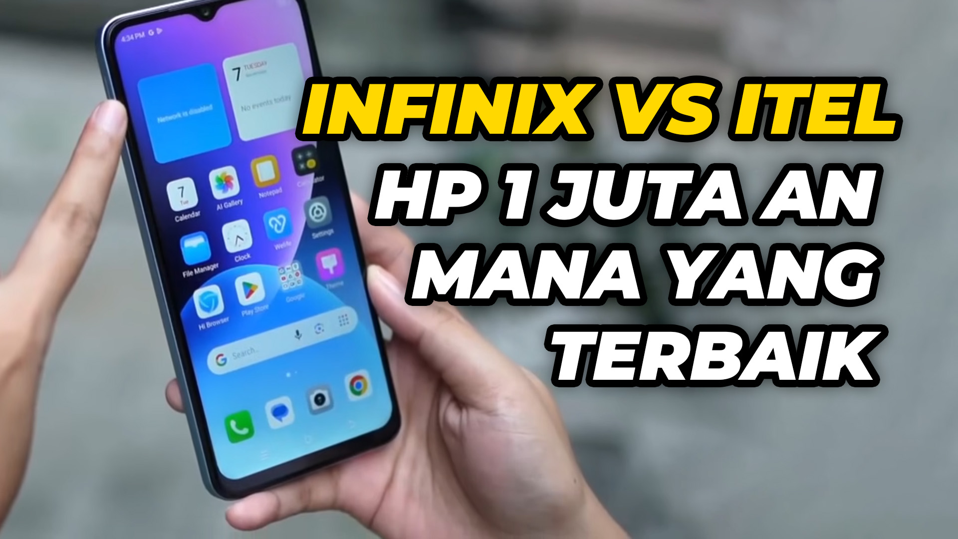 Infinix vs Itel: Duel HP 1 Jutaan Terbaik di Tahun 2025