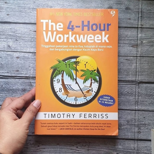 Menggali Intisari Buku 'The 4-Hour Workweek' oleh Timothy Ferriss, Buku Wajib Dibaca Bila Ingin Kaya
