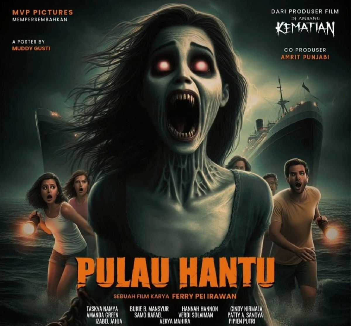  Film Horor 'Pulau Hantu' 2024, Ketegangan dan Isu Kesehatan Mental dalam Satu Cerita