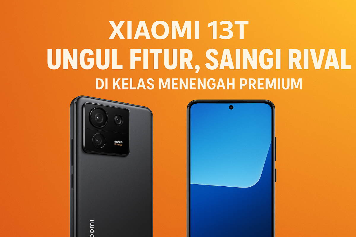 Xiaomi 13T Unggul Fitur, Saingi Rival di Kelas Menengah Premium