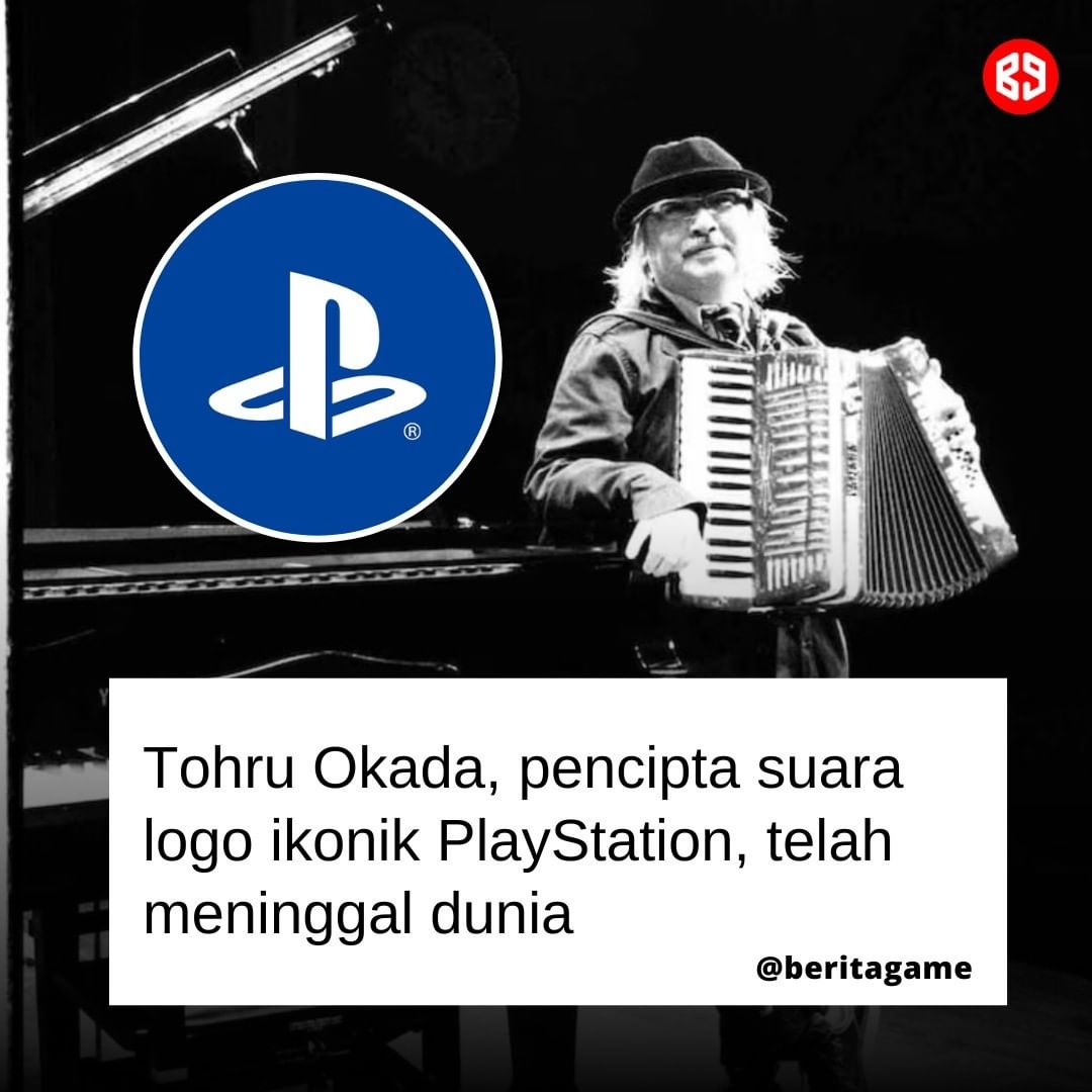 Pembuat Efek Suara Pengiring Logo PlayStation Tohru Okada Tutup Usia
