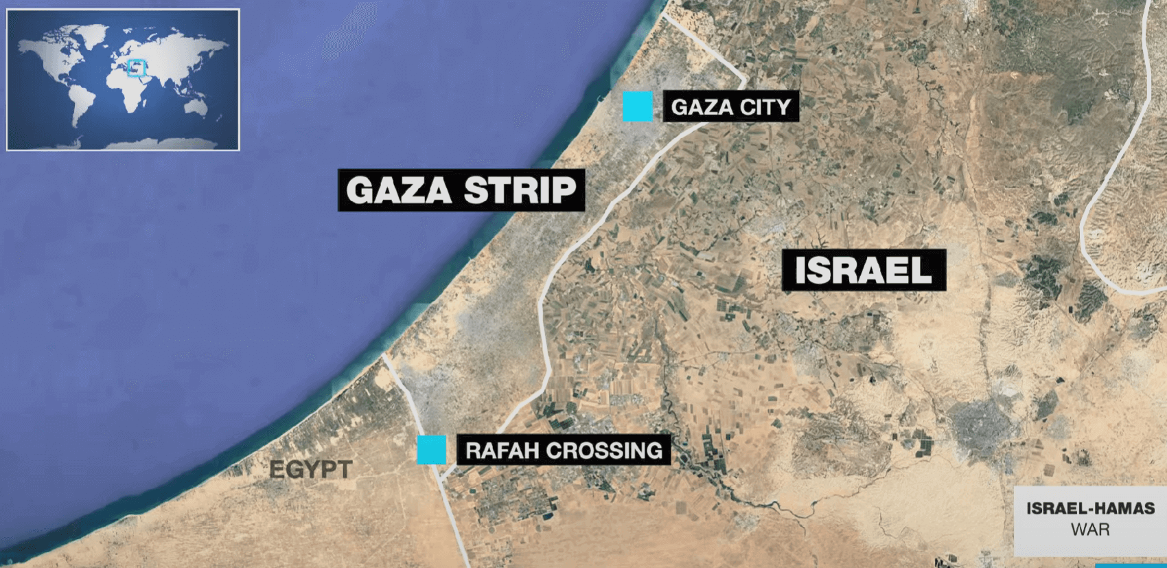 Mesir Perkuat Perbatasan Gaza dengan Menutup Penyeberangan Rafah di Timur Tengah dan Pembatas Beton
