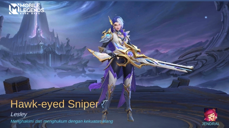 Masih Aktif! Skin Hawk-Eye Sniper Lesley Gratis Di Kode Redeem ML 5 Juli 2023