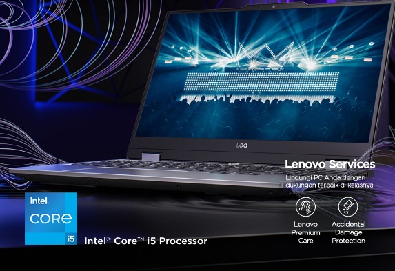 Lenovo LOQ 15IAX9: Memanjakan Gamer dengan Prosesor Intel® Core™ i5 dan Grafis Realistis Intel® Arc™ Graphics
