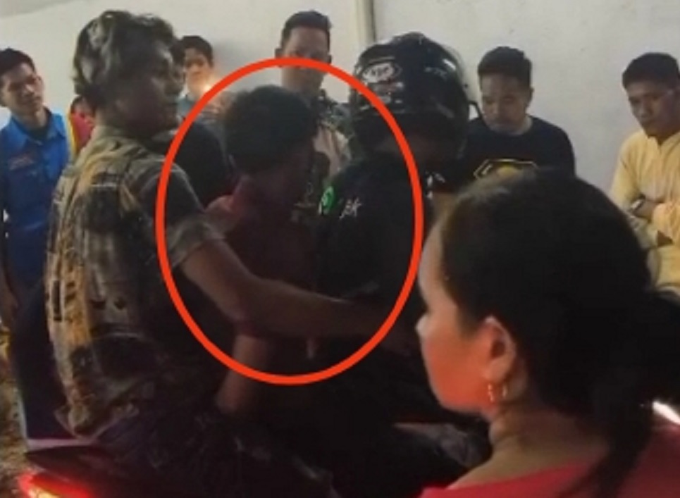 Terendus dari Medsos, Terduga Pencuri Helm Diserahkan ke Polrestabes Palembang