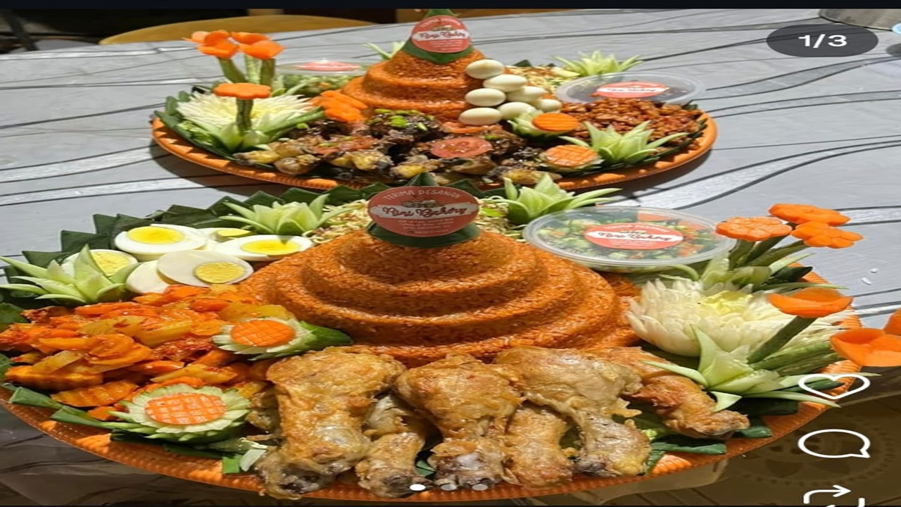 Keistimewaan Tumpeng Nasi Minyak, Hidangan Penuh Makna dari Palembang