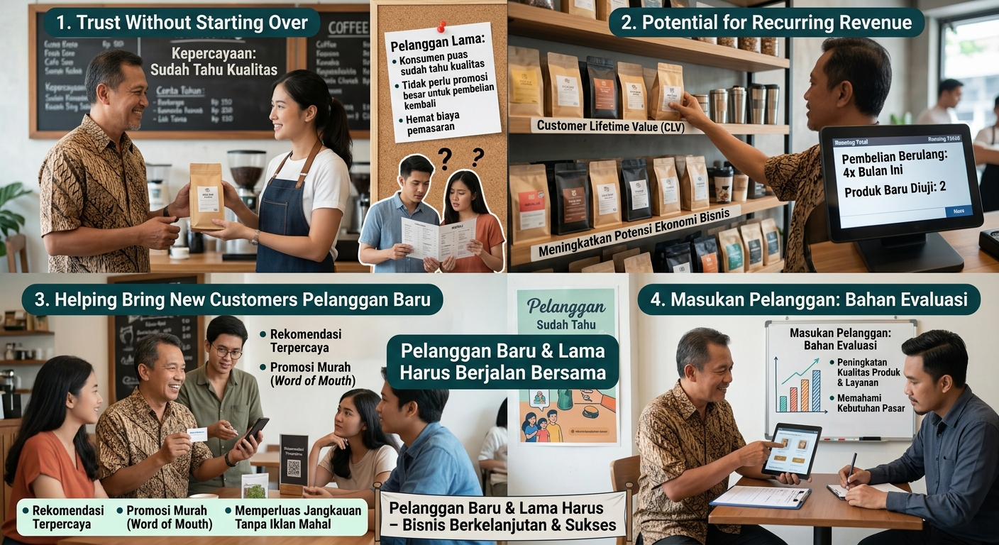 Rahasia Bisnis Bertahan Lama: Mengapa Pelanggan Lama Harus Dipertahankan?