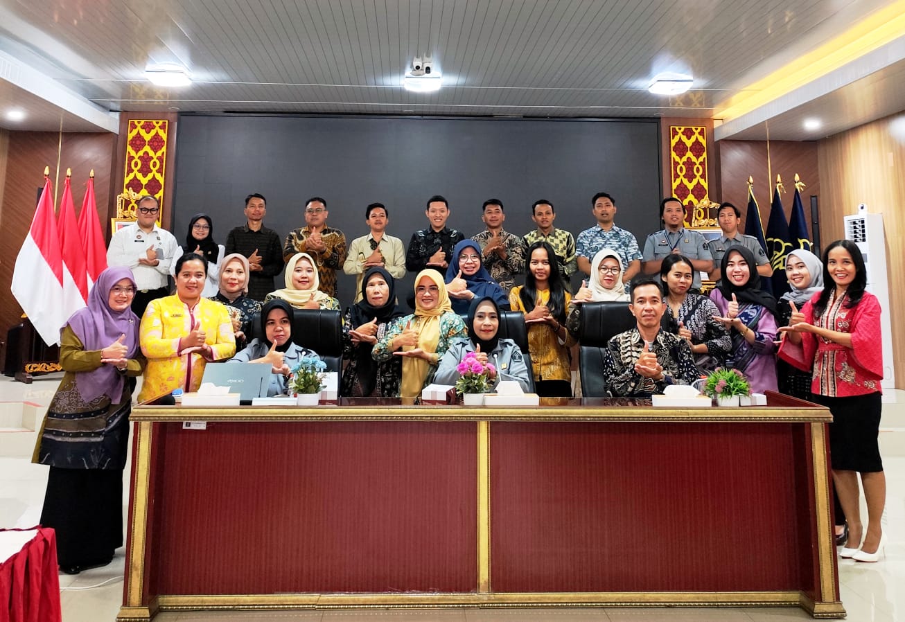 Kanwil Kemenkum Sumsel Berikan Bimtek Pelayanan AHU/KI kepada Pemkab OKU Timur