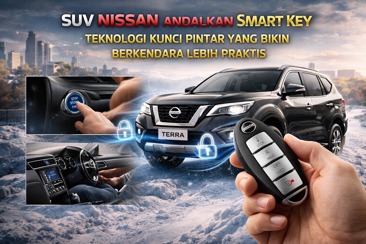 SUV Nissan Andalkan Smart Key: Teknologi Kunci Pintar yang Bikin Berkendara Lebih Praktis
