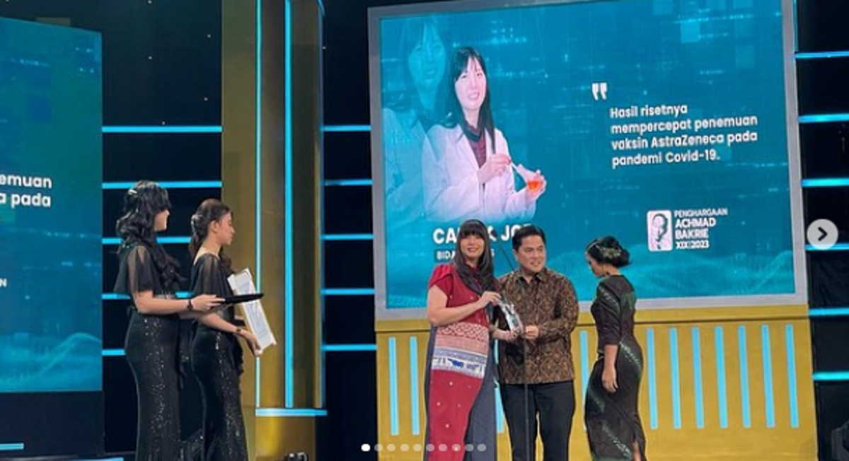 Kisah Sukses Vaksin Covid-19 AstraZeneca: Ada Sosok Ilmuwan Wanita Indonesia Terima Penghargaan Bergengsi