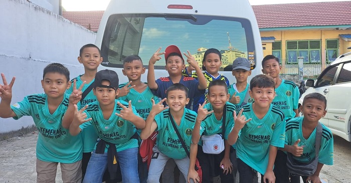 TSR Tyrex Palembang Ikuti Turnamen Mini Soccer di Bandung