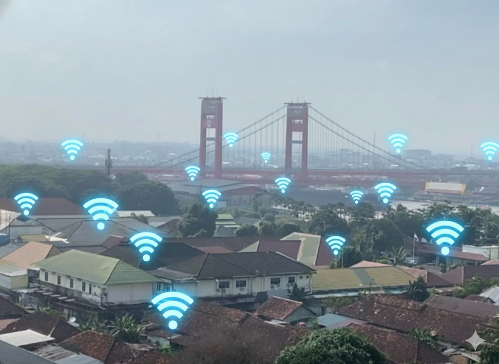 Pemkot Palembang Gencarkan Pemasangan 50 Titik WiFi Gratis