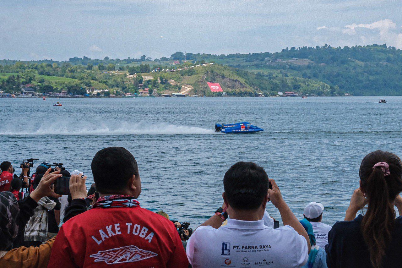 Kejuaraan Dunia Perahu Motor Formula 1 (F1H20) di Destinasi Pariwisata Super Prioritas (DPSP) Danau Toba