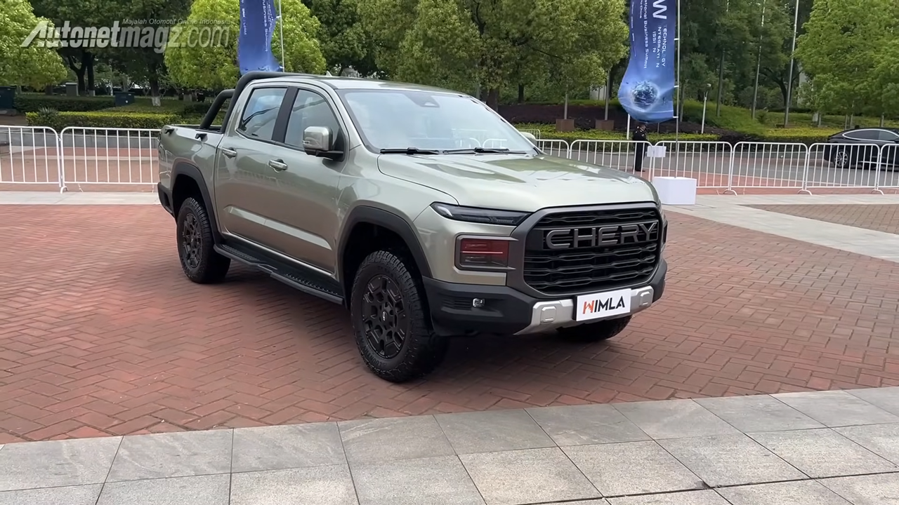Cherry Himla: Penantang Baru Toyota Hilux dan Mitsubishi Triton di Kelas Double Cabin