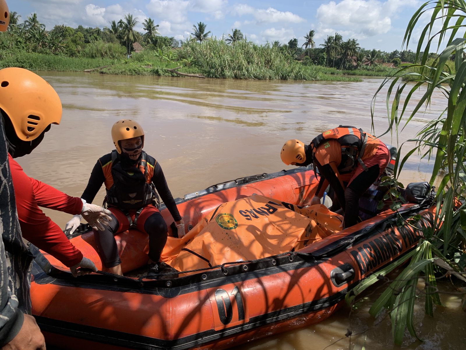 Kakek 74 Tahun yang Tenggelam di Sungai Komering Ditemukan Meninggal Dunia