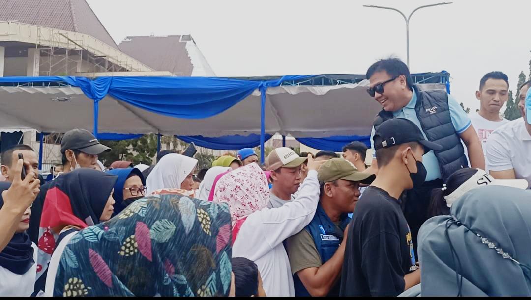 Berlangsung Meriah, HNU Apresiasi Jalan Sehat Gebyar UMKM Sumsel PALTV 2023