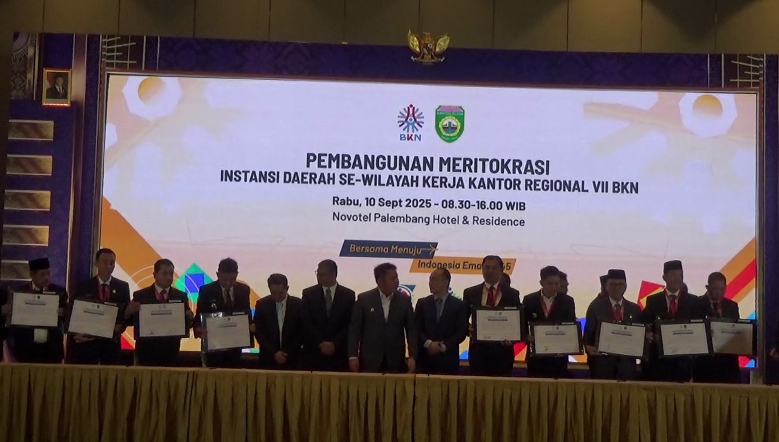 Sumsel Jadi Tuan Rumah, BKN Dorong Pembangunan Meritokrasi untuk Wujudkan Visi Daerah
