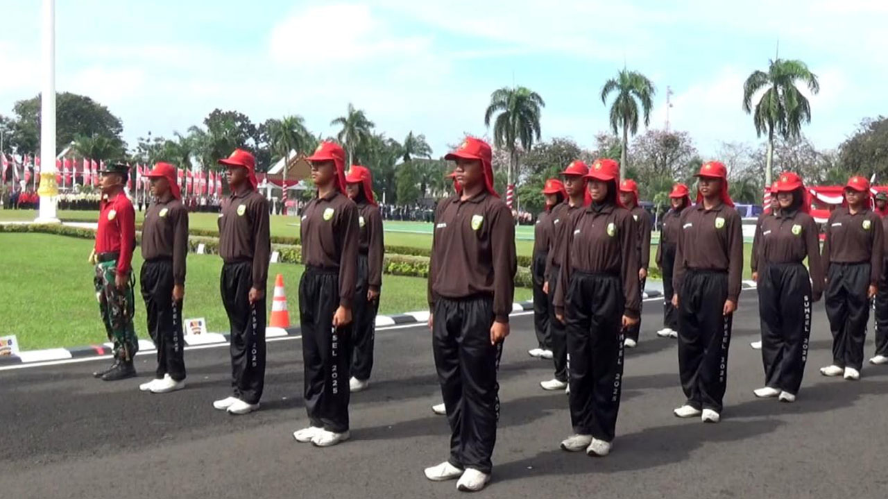 Jelang HUT Kemerdekaan RI Ke-80, Pemprov Sumsel Kebut Gladi Kotor Upacara Pengibaran Bendera