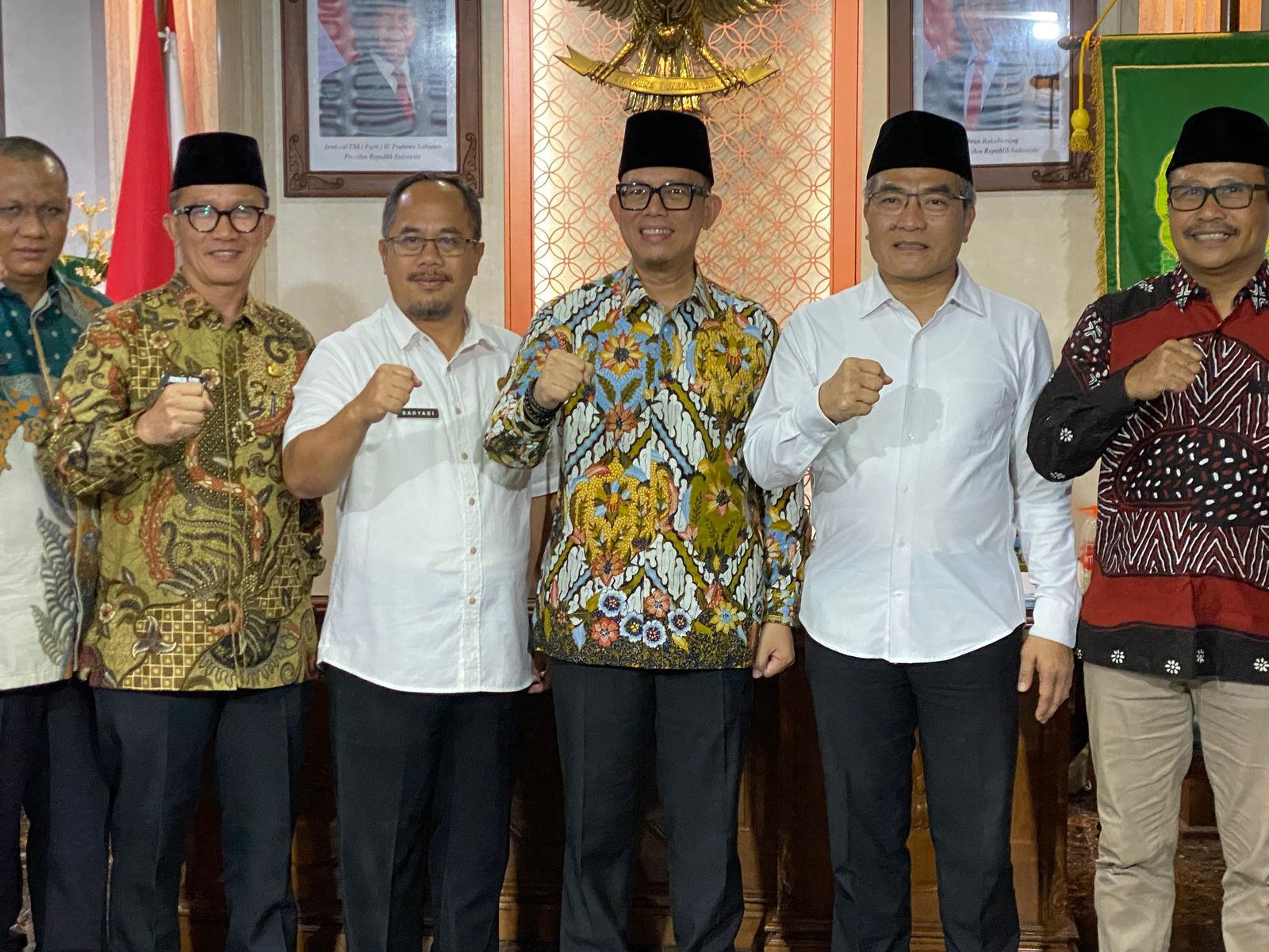 Koordinasi bersama Bupati Bantul, Bupati OKU Bahas Kebijakan Program dan Inovasi Daerah